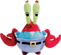 PELUCHE - BOB L'ÉPONGE M KRABS